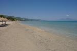 Pohled na pláž ostrova Zakynthos