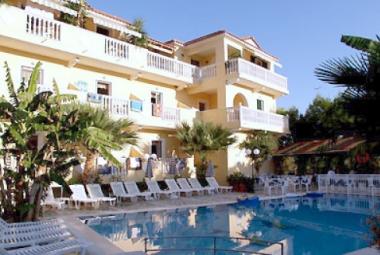 Ostrov Zakynthos a apartmány Bougainvillea