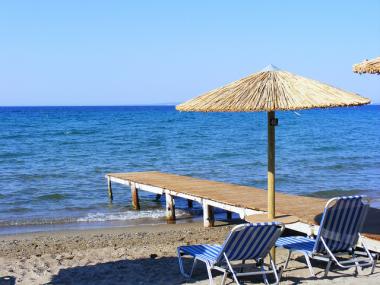Jedna z pláží na ostrově Zakynthos