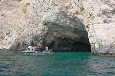 Zakynthos a jeskyně Keri
