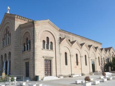 Zakynthos s kostelem sv. Dionýsia