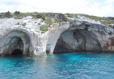 Zakynthos - Modrá jeskyně