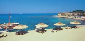 Ostrov Zakynthos a hotel Alexandra Beach s pláží