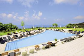 Ostrov Zakynthos a hotel Mabely Grand s bazénem