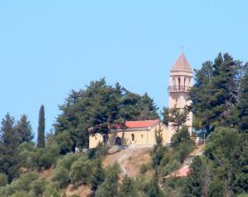 Zakynthos s klášterem Spiliotissa